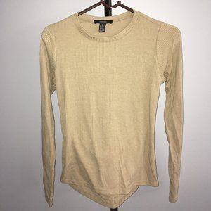 Forever 21 Long Sleeve Shirt w/ Cutout in back